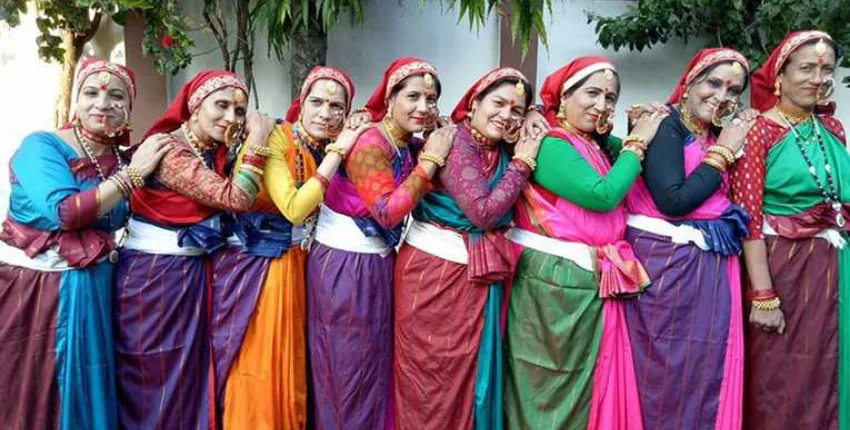 Women's Dress in uttarakhand